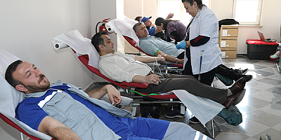 KASKİ’nin ERÜ Kan Merkezi'ne desteği sürüyor