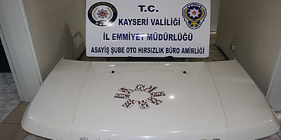 Kayseri'de çalıntı ve hacizli araçların parçalarını satan zanlı yakalandı