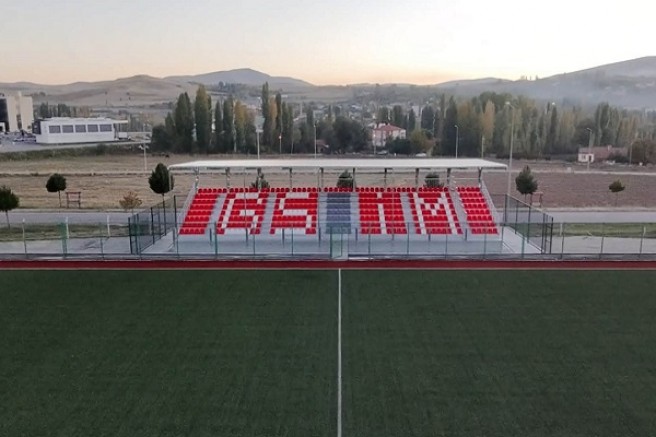 Bünyan Stadyumu’nun Yeni Tribünü Tamamlandı