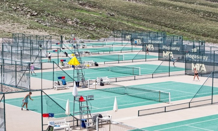 Erciyes, Dünya Tenis Turu'na Ev Sahipliği Yapıyor