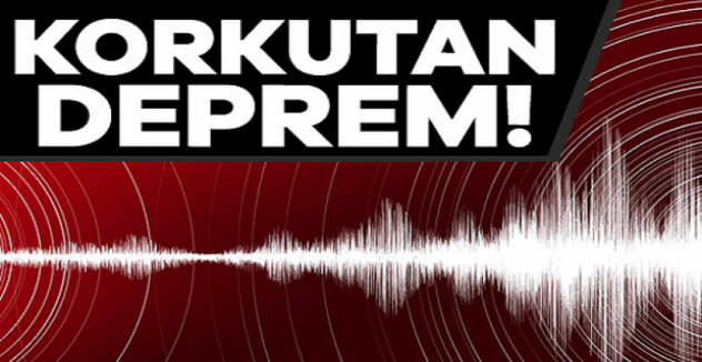 Akdeniz'de 5,8 büyüklüğünde deprem