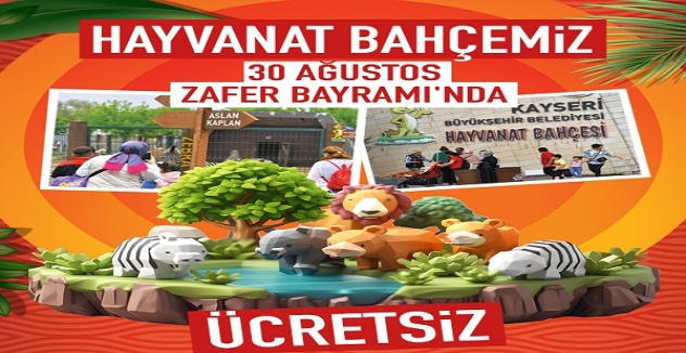 Hayvanat Bahçesi, Zafer Bayramı'nda Kapılarını Ücretsiz Olarak Açıyor