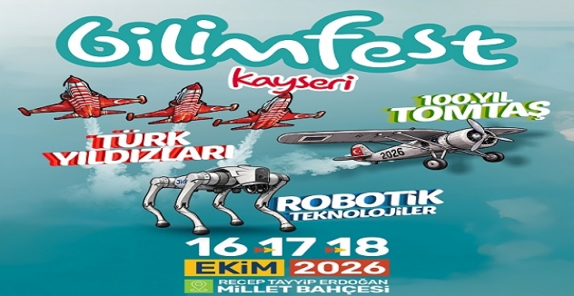Hürjet ve Türk Yıldızları, 8’inci Bilimfest Kayseri’de Gökyüzü Tutkunlarıyla Buluşacak