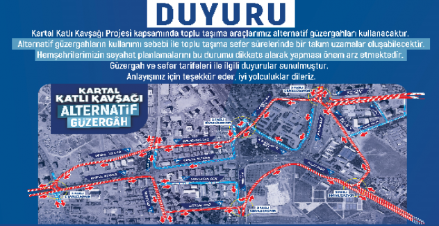 Kayseri'de Kartal Katlı Kavşağı Projesi Başlıyor