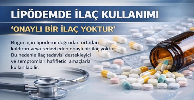 LİPÖDEM İLAÇLA TEDAVİ EDİLEBİLİR Mİ: 