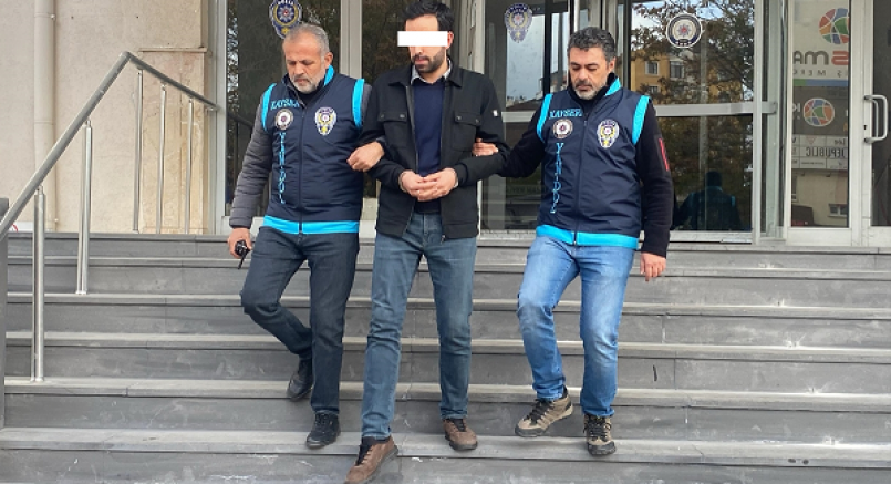 Kayseri'de 18 kişinin 14 milyon lirasını dolandırdığı öne sürülen şüpheli yakalandı