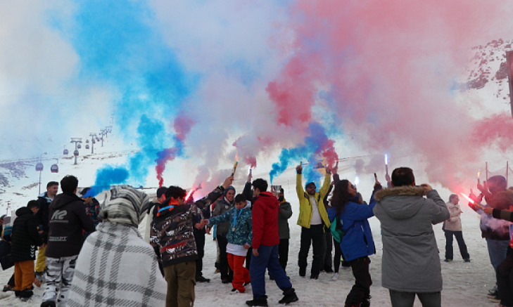 Kayseri'de düzenlene Snowboard Türkiye Şampiyonası sona erdi