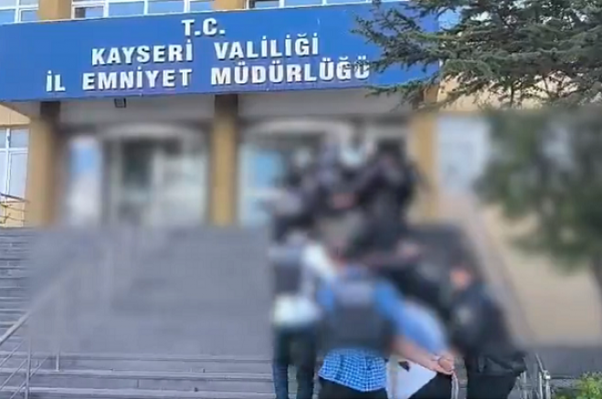 Kayseri'de Narkotik operasyonu : 6 şüpheli yakalandı