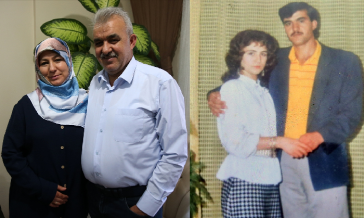 Kayseri'de nişanlıyken ayrılmak zorunda kalan çift 35 yıl sonra dünyaevine girdi