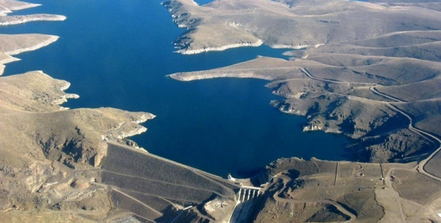 Kayseri'de Yamula Barajı'nda su seviyesi kritik düzeyde