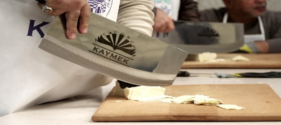 AB Tescilli Kayseri Pastırması'na KAYMEK'ten Doğrama ve Sunum Teknikleri Kursu