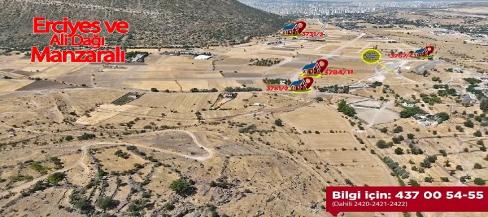 Akçakaya ve Endürlük'te 14 villa parseli satışta