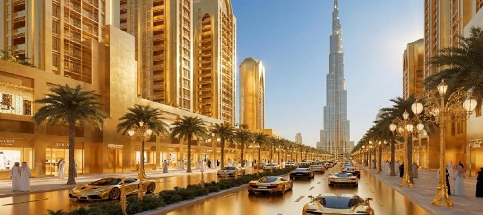 Altın Tozu” değil “Altın Sokak” ile Dünyanın Zirvesi Dubai!