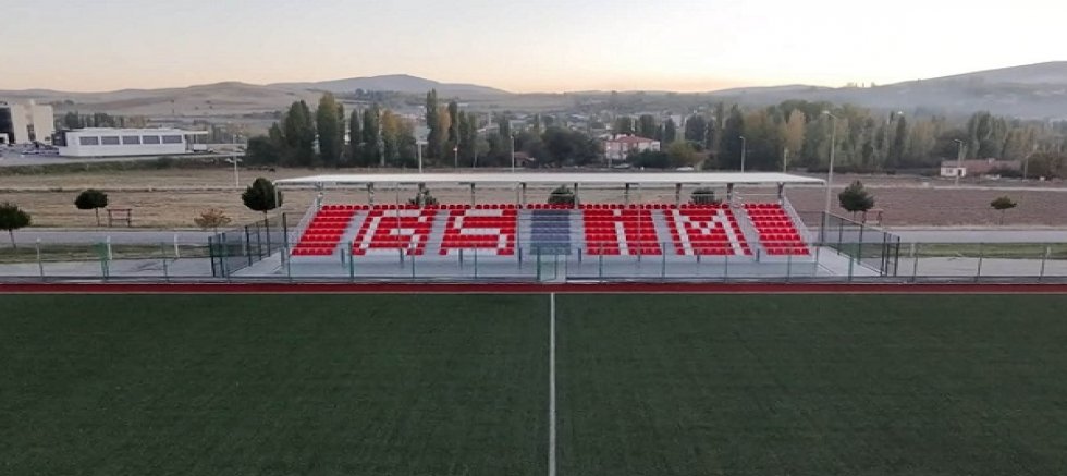Bünyan Stadyumu’nun Yeni Tribünü Tamamlandı
