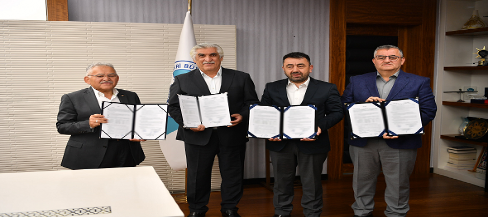 Büyükkılıç, Belediye-Hayırsever İş Birliğinde Yapılacak 4-6 Yaş Okuma Salonları Protokolüne İmza Attı