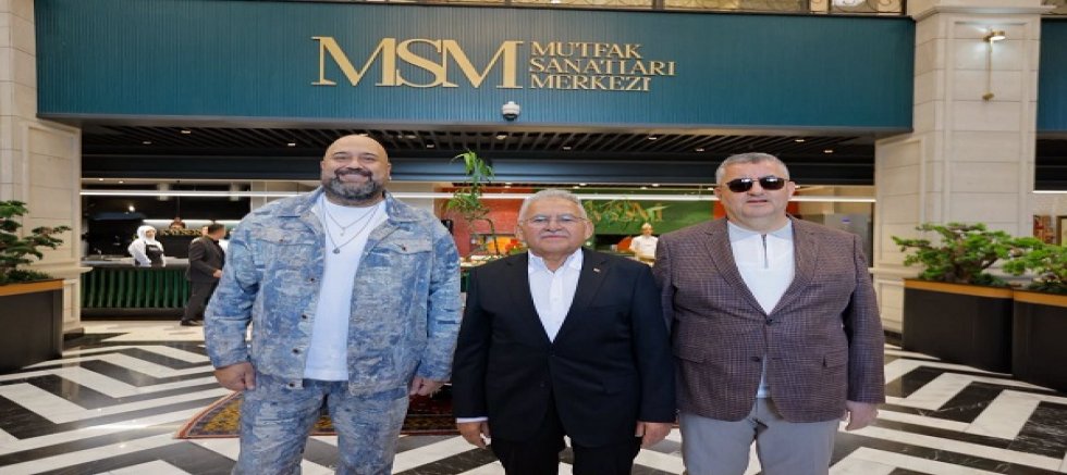 Büyükkılıç, Masterchef Şefleri Yalçınkaya ve Sivrioğlu’nu Ağırladı