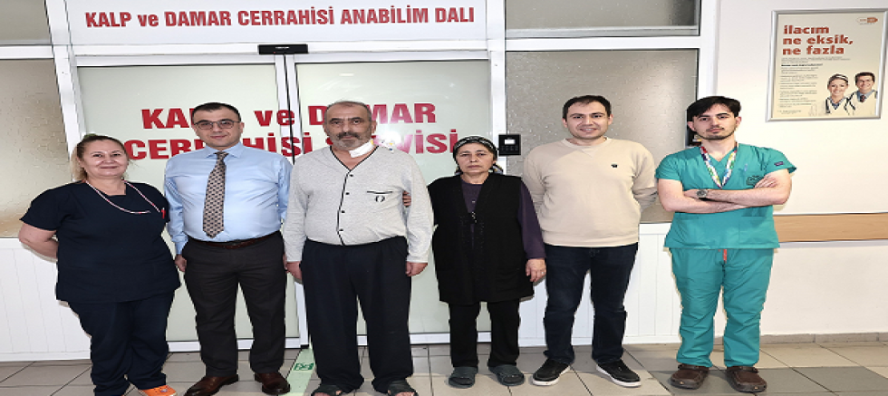 ERÜ Hastaneleri’nde, Minimal İnvaziv Cerrahi Yöntemiyle Kayseri’de İlk Mitral Kapak Ameliyatı Gerçekleştirildi