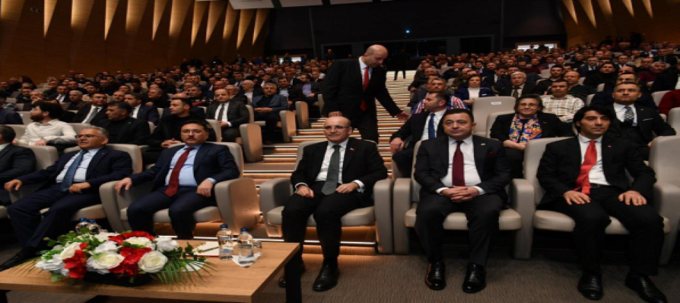 Hazine ve Maliye Bakanı Mehmet Şimşek, Kayseri OSB’de Sanayicilerle Buluştu