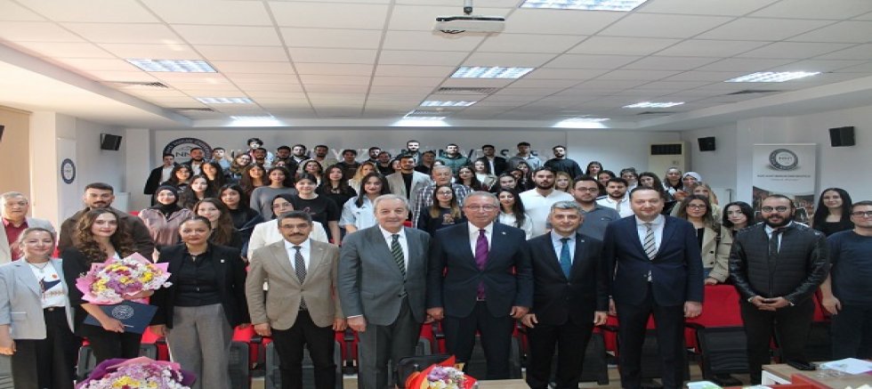 Kayseri Barosu Başkanı Av. Murat Tolga Özsoy NNYÜ Hukuk Fakültesinde Söyleşiye Katıldı