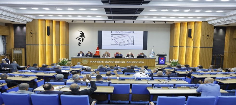 Kayseri Büyükşehir Meclisi’nde 100 Gündem Maddesi Karara Bağlandı