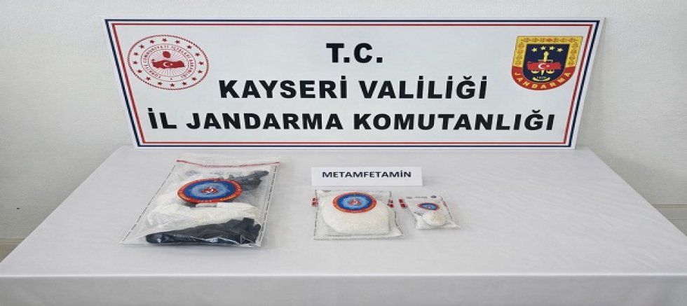 Kayseri'de 1 Kilo 7 Gram uyuşturucu madde ele geçirildi