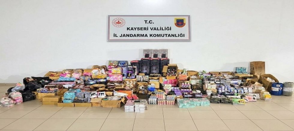 Kayseri’de 10 Milyon Liralık Kaçakçılık Operasyonu