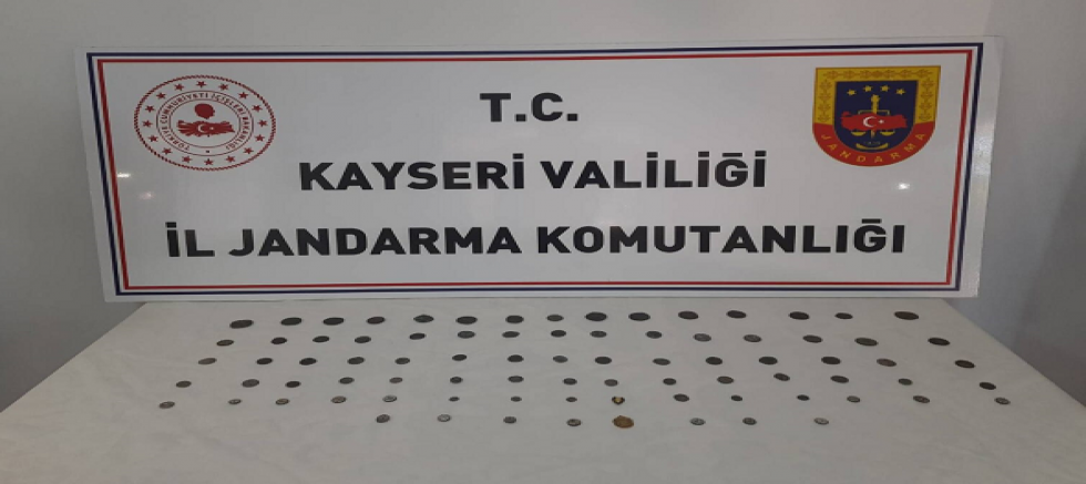 Kayseri'de 83 tarihi eser ele geçirildi