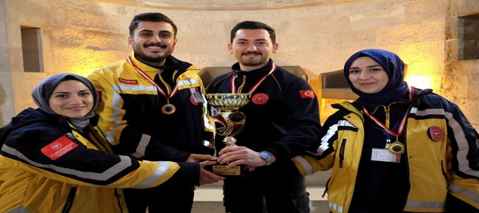 Kayseri’de Ambulans Rallisi Sona Erdi: Dereceye Giren Ekipler Ödüllerini Aldı