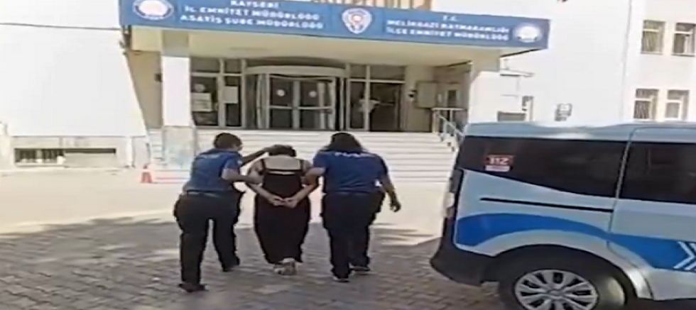 Kayseri'de hırsızlık suçundan aranan kadın yakalandı