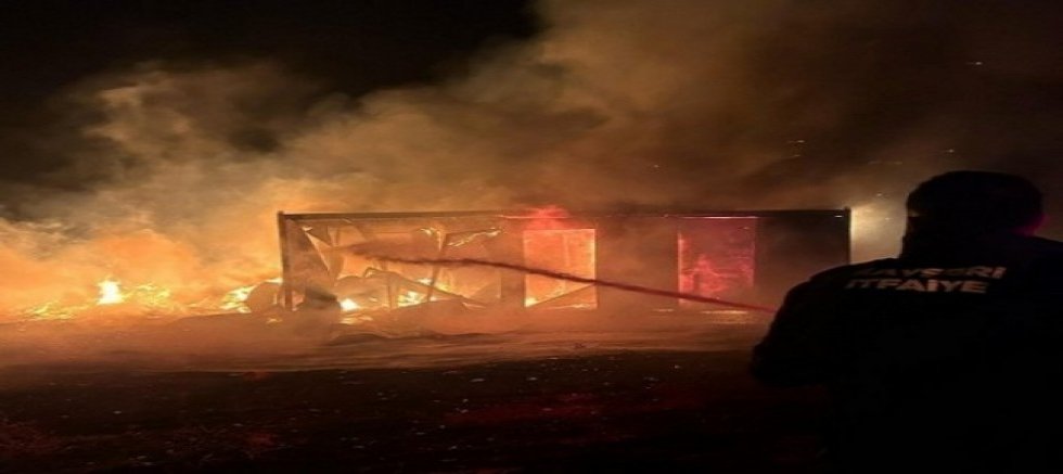 Kayseri'de itfaiye ekipleri 859 olaya müdahale etti