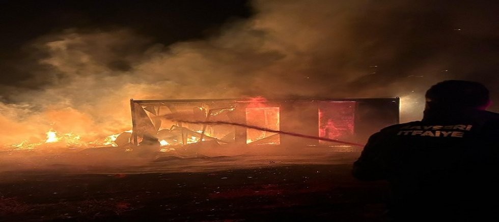Kayseri'de itfaiye ekipleri 977 olaya müdahale etti
