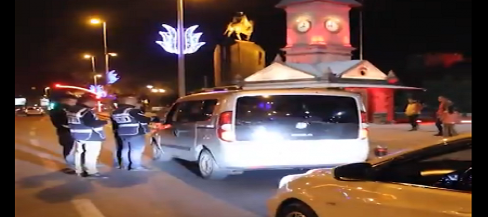 Kayseri'de Narko-Asayiş Uygulamasında 92 aranan şahıs yakalandı
