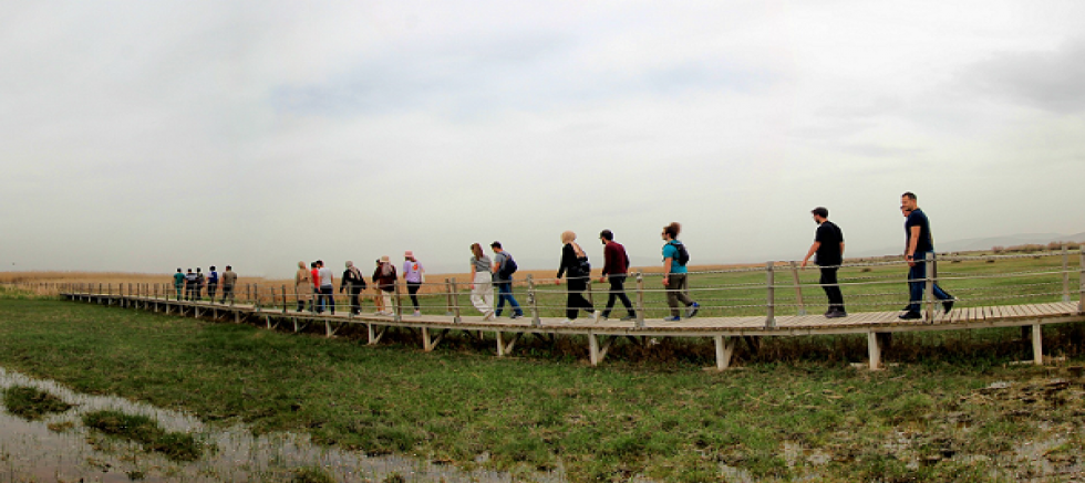 Kayseri'de öğrenciler Sultan Sazlığı Milli Parkını gezdi
