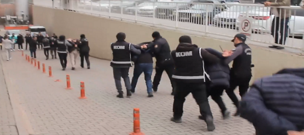 Kayseri'de suç örgütüne yönelik operasyonda 5 tutuklama