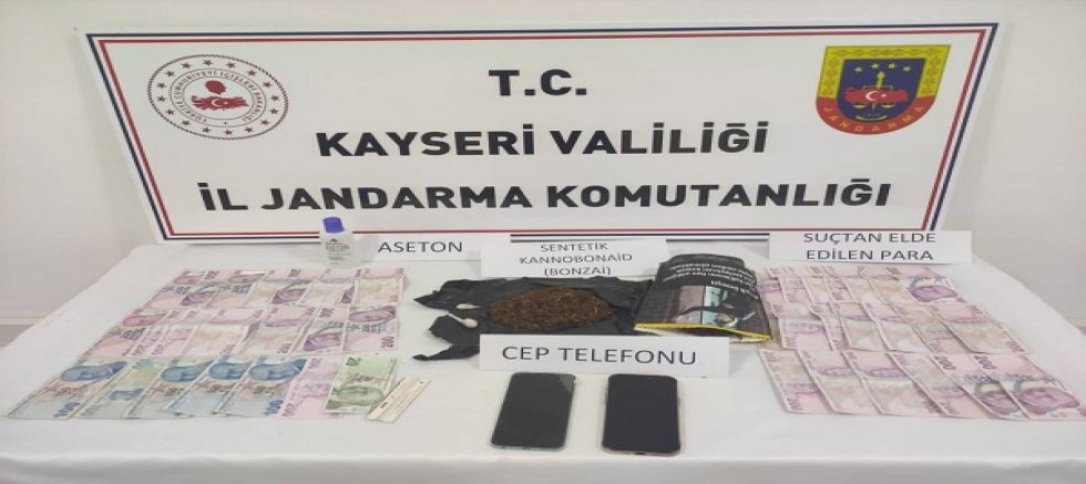 Kayseri'de uyuşturucu operasyonu