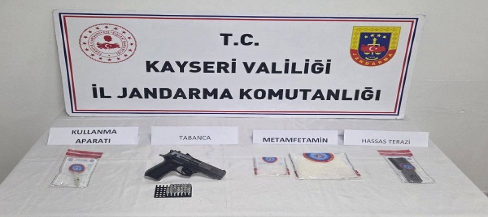 Kayseri'de uyuşturucu operasyonu