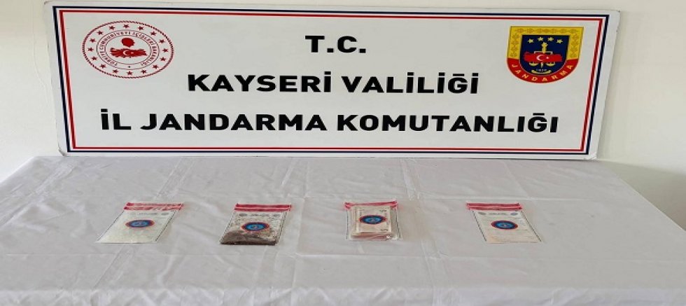 Kayseri'de uyuşturucu ticareti yapmak suçundan aranan kişi yakalandı