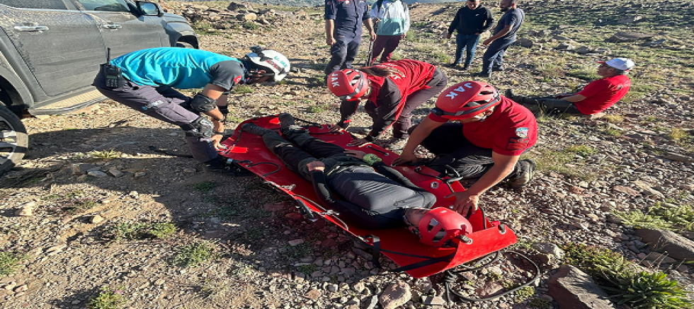 Kayseri'de yaralanan 2 dağcı kurtarıldı 