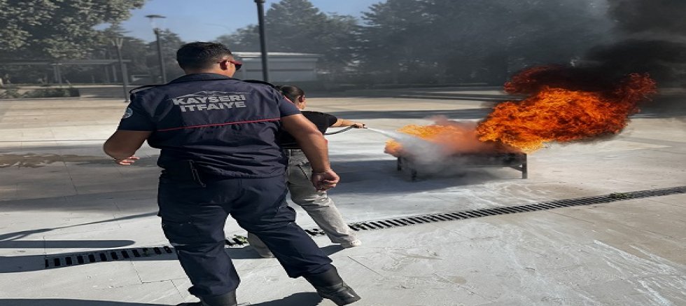 Kayseri İtfaiyesi’nden TPAO’nun Üretim Sahalarında 15 Gün Süren Kapsamlı Eğitim