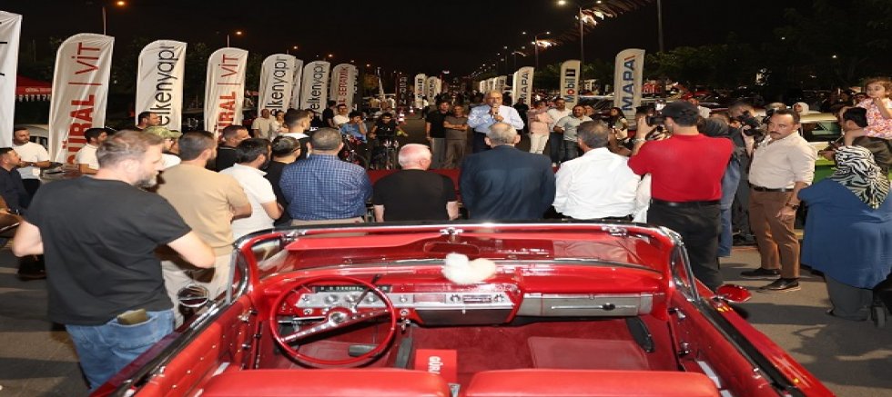  Kayseri Klasik Otomobil Festivali Başladı