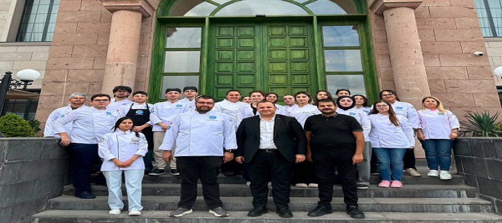 Kayseri Mutfak Akademisi’nde Üniversite Öğrencilerine Uygulamalı Gastronomi Eğitimi