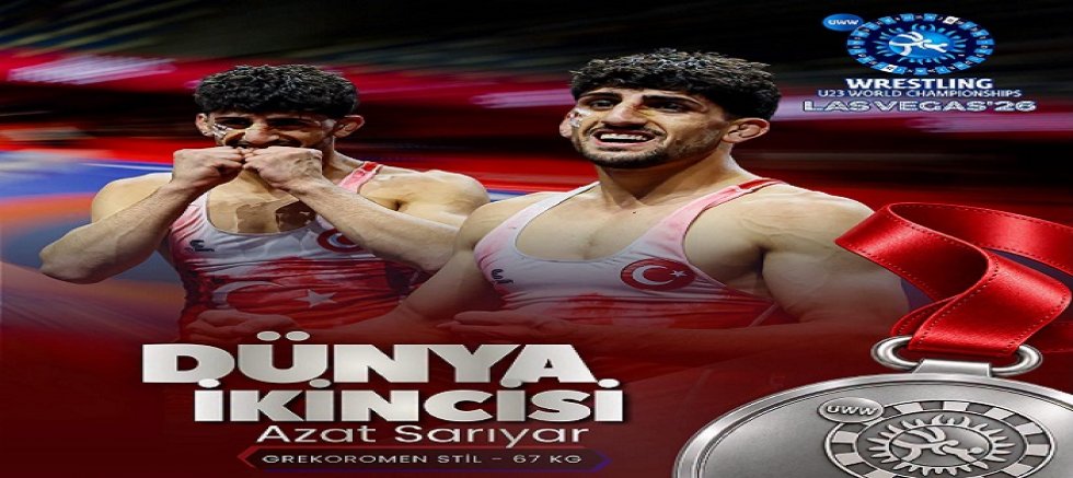 Kayseri’nin gururu Azat Sarıyar dünya ikincisi