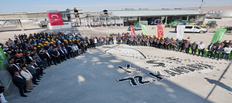 Kayseri Şeker'de 72. kampanya döneminin ilk ateşi yakıldı