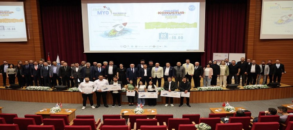 KAYÜ “StartUpMYO” Girişimcilik Yarışması’nda Ödüller Sahiplerini Buldu