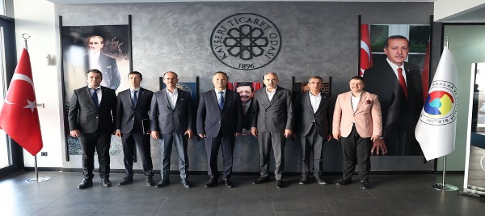 Kırgızistan ve Güney Afrika Büyükelçilerinden KTO'ya ziyaret