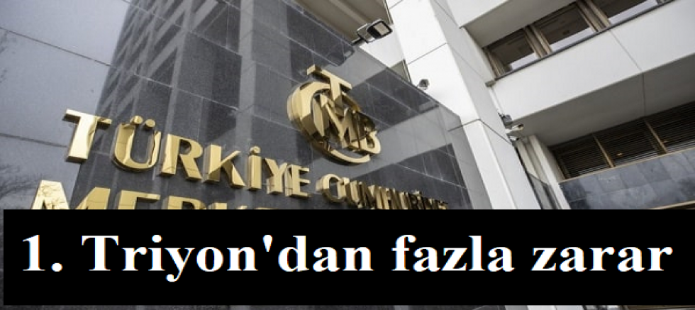 Merkez Bankası 2025'te 1 trilyon TL zarar etti