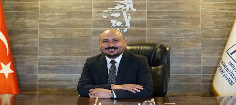 MMO Kayseri Şube Başkanı Süleyman Varol'dan 19 Mayıs mesajı
