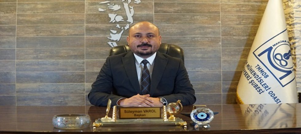 MMO Kayseri Şube Başkanı Süleyman Varol'dan Kadir Gecesi mesajı