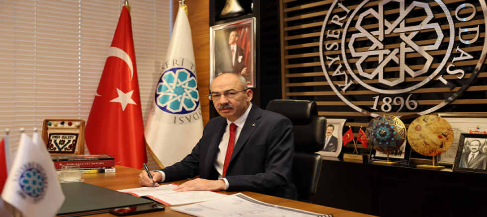 ÖMER GÜLSOY DIŞ TİCARET VERİLERİNİ DEĞERLENDİRDİ 