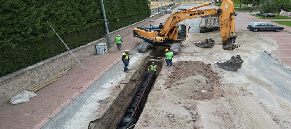 Sancaktepe Mahallesi’nin Yağmur Suyu Hattı Yenileniyor